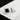 Symphony-Black and White Dual Jade Color-Contrasting Square Studs