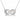 Drift-Infinity symbol jade necklace(Silver with White Jade)