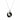 Primordial-Silver Inlaid Black Jade White Jade Embrace Necklace