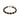 Star Crossing - Gold Inlaid Black Jade Crushed Diamond Interlocking Bracelet